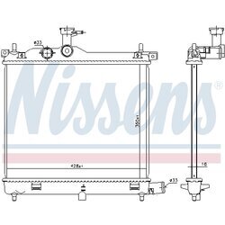 Chladič motora NISSENS 675023 - obr. 4