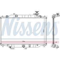 Chladič motora NISSENS 68534 - obr. 5