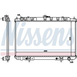 Chladič motora NISSENS 68713 - obr. 5