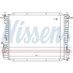 Chladič motora NISSENS 69222 - obr. 5