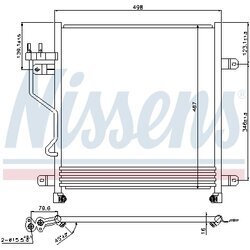 Kondenzátor klimatizácie NISSENS 940323 - obr. 5