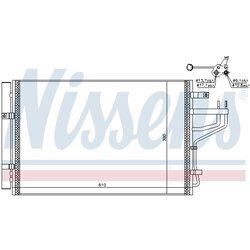 Kondenzátor klimatizácie NISSENS 940774 - obr. 4