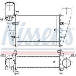 Chladič plniaceho vzduchu NISSENS 96896 - obr. 5