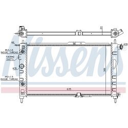 Chladič motora NISSENS 616521 - obr. 4