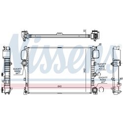 Chladič motora NISSENS 627025 - obr. 5