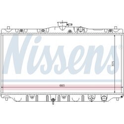 Chladič motora NISSENS 63304 - obr. 4