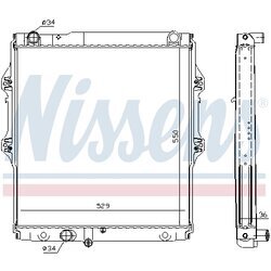 Chladič motora NISSENS 64698 - obr. 4