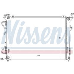 Chladič motora NISSENS 67507 - obr. 5