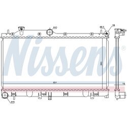 Chladič motora NISSENS 67717 - obr. 4