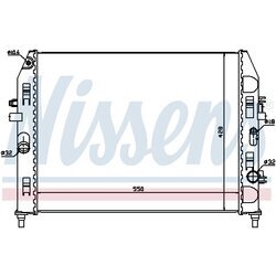 Chladič motora NISSENS 68527 - obr. 4