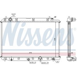 Chladič motora NISSENS 68602A - obr. 5