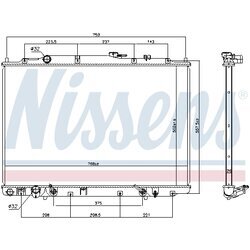 Chladič motora NISSENS 69476 - obr. 4