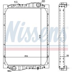 Chladič motora NISSENS 69601A