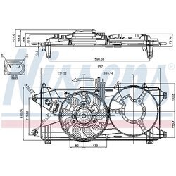 Ventilátor chladenia motora NISSENS 85131 - obr. 6