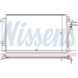 Kondenzátor klimatizácie NISSENS 940595 - obr. 4