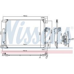Kondenzátor klimatizácie NISSENS 940786 - obr. 5