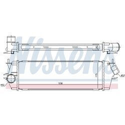 Chladič plniaceho vzduchu NISSENS 96583 - obr. 4