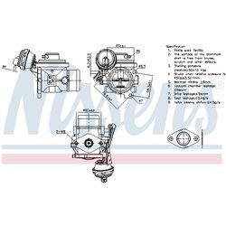 EGR ventil NISSENS 98302 - obr. 4