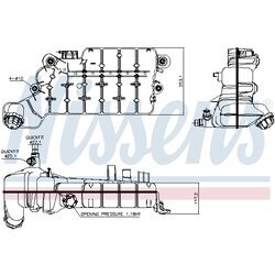 Vyrovnávacia nádobka chladiacej kvapaliny NISSENS 996046 - obr. 4
