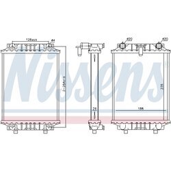 Chladič motora NISSENS 60351 - obr. 4