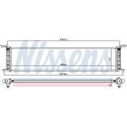 Chladič motora NISSENS 606454 - obr. 5