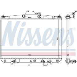 Chladič motora NISSENS 606544 - obr. 4