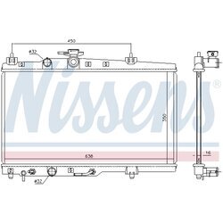 Chladič motora NISSENS 606689 - obr. 5