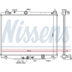 Chladič motora NISSENS 606707 - obr. 4