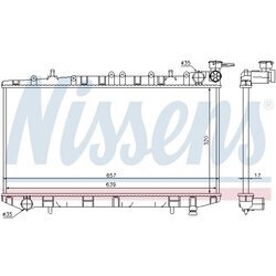 Chladič motora NISSENS 62961 - obr. 5