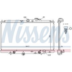 Chladič motora NISSENS 633141 - obr. 4