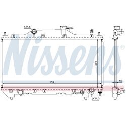 Chladič motora NISSENS 64640A - obr. 4