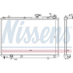 Chladič motora NISSENS 646828 - obr. 4