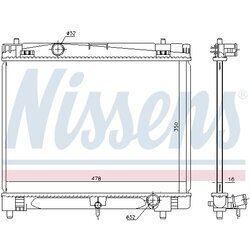 Chladič motora NISSENS 646877 - obr. 4