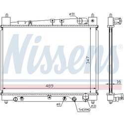 Chladič motora NISSENS 64799A - obr. 4