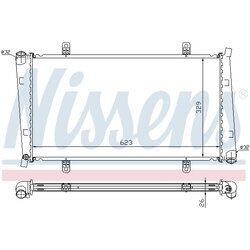 Chladič motora NISSENS 65560A - obr. 4