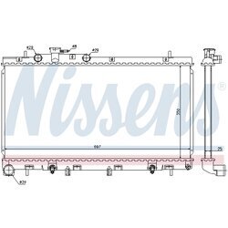 Chladič motora NISSENS 67729 - obr. 5