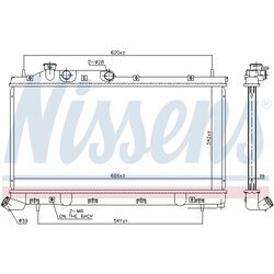 Chladič motora NISSENS 67743 - obr. 4