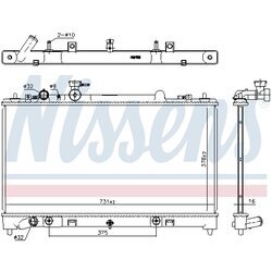 Chladič motora NISSENS 68531 - obr. 4