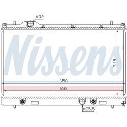 Chladič motora NISSENS 69209 - obr. 5