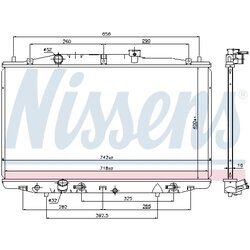 Chladič motora NISSENS 69475 - obr. 5