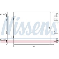 Kondenzátor klimatizácie NISSENS 940147 - obr. 5