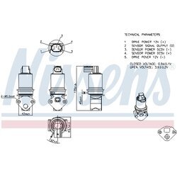 EGR ventil NISSENS 98371 - obr. 6