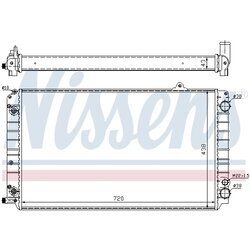 Chladič motora NISSENS 60239 - obr. 1