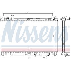 Chladič motora NISSENS 606547 - obr. 4