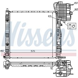 Chladič motora NISSENS 62561A - obr. 5