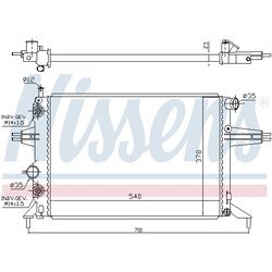 Chladič motora NISSENS 63248A - obr. 5