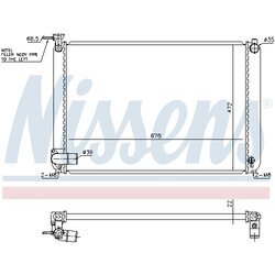 Chladič motora NISSENS 646829 - obr. 5