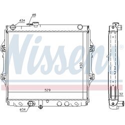 Chladič motora NISSENS 64683A - obr. 4