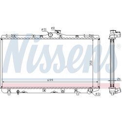 Chladič motora NISSENS 64746A - obr. 4