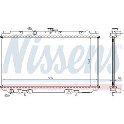 Chladič motora NISSENS 67344A - obr. 5